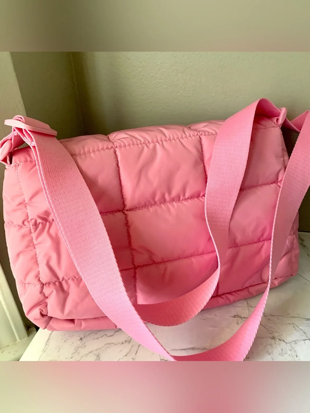 New adidas Quilted Crossbody Bag